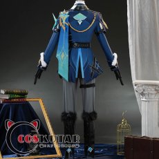 画像4: 原神 Genshin 冬の夜を狩る者 主人公 空 コスプレ衣装 (4)
