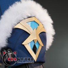 画像8: 原神 Genshin 冬の夜を狩る者 主人公 空 コスプレ衣装 (8)