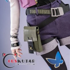 画像4: VALORANT ヴァロラント クローヴ Clove コスプレ衣装 (4)