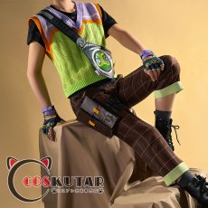 画像1: VALORANT ヴァロラント ゲッコー コスプレ衣装 (1)