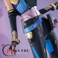 画像2: VALORANT ヴァロラント ネオン コスプレ衣装 (2)