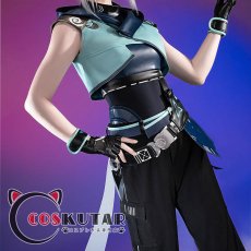 画像2: VALORANT ヴァロラント ジェット コスプレ衣装 (2)