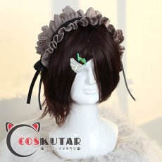 画像15: あんさんぶるスターズ！ メイドのおもてなし 桜河こはく コスプレ衣装 (15)