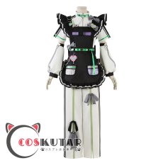 画像2: あんさんぶるスターズ！ メイドのおもてなし 桜河こはく コスプレ衣装 (2)