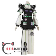 画像3: あんさんぶるスターズ！ メイドのおもてなし 桜河こはく コスプレ衣装 (3)