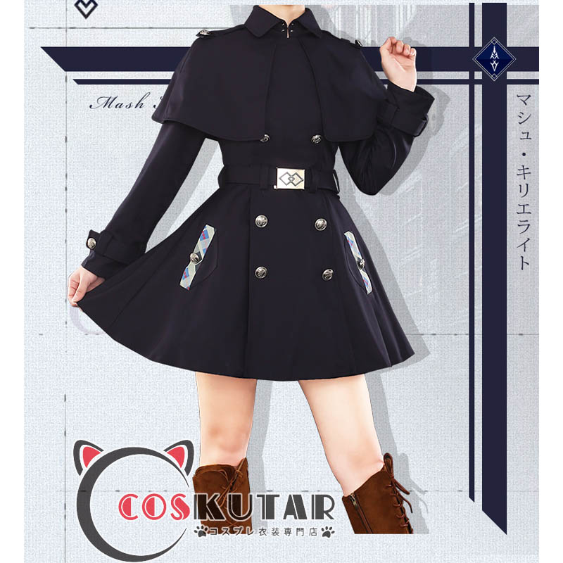 Fate/Grand Order FGO 三周年 英霊旅装 マシュ・キリエライト コスプレ衣装