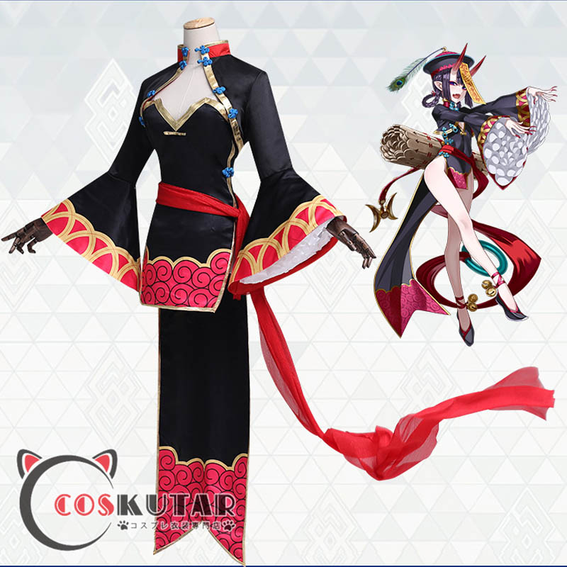 Fate Grand Order Fgo 酒呑童子 キョンシー コスプレ衣装 Coskutarコスプレ衣装専門店