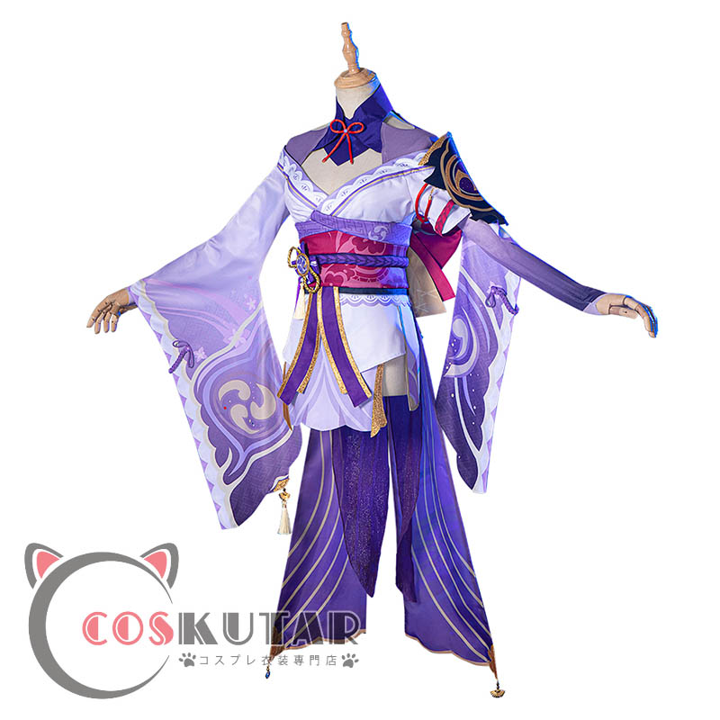 超目玉 雷電将軍 原神 コスプレ ゲーム グッズ Cos服 セット 衣装m ウィッグ コスプレ Hlt No