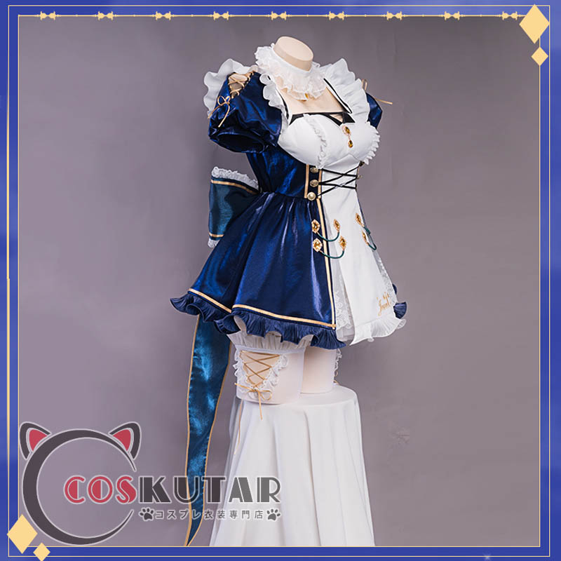 シンプルでおしゃれ 原神gennshin ジン 同人 メイド服 コスプレ服 新品