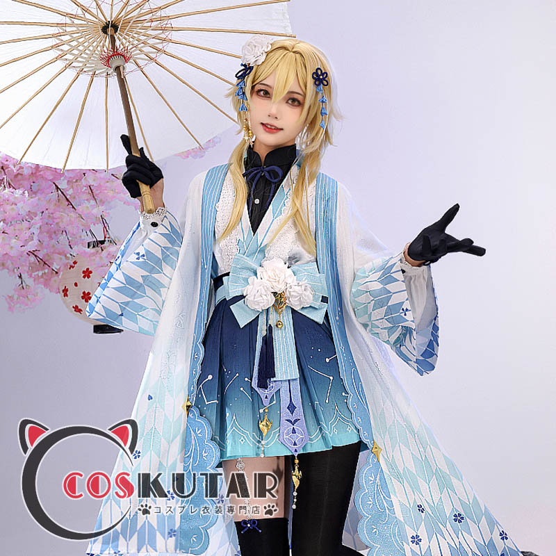 原神 フィッシュル コスプレ ブーツ 衣装 桜の恋 - 通販 - gofukuyasan.com