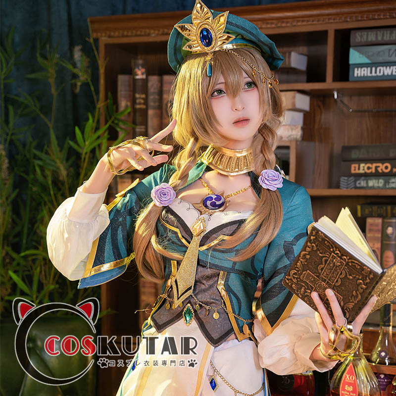 原神 Genshin リサ 葉に隠れし芳名 コスプレ衣装 ｜COSKUTARコスプレ