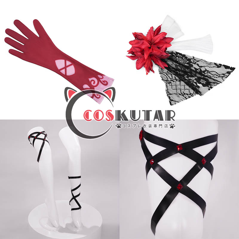 画像16:  崩壊3rd 双生の彼岸花  墨染の鏡華 ゼーレ・フェレライ コスプレ衣装 (16)