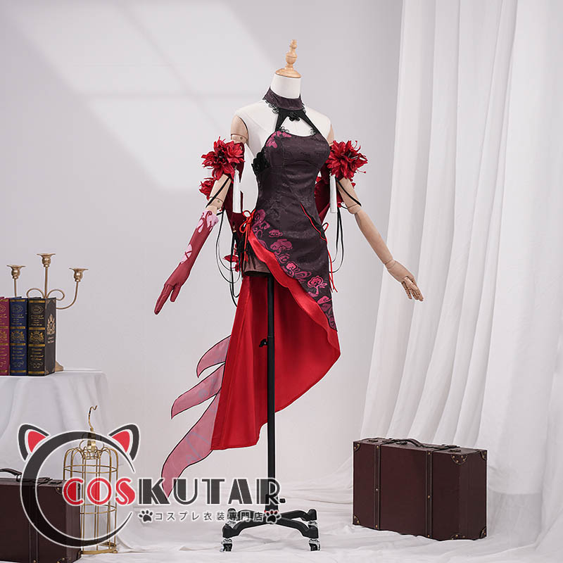 画像4:  崩壊3rd 双生の彼岸花  墨染の鏡華 ゼーレ・フェレライ コスプレ衣装 (4)