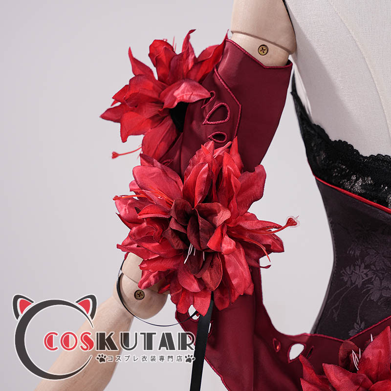 画像10:  崩壊3rd 双生の彼岸花  墨染の鏡華 ゼーレ・フェレライ コスプレ衣装 (10)