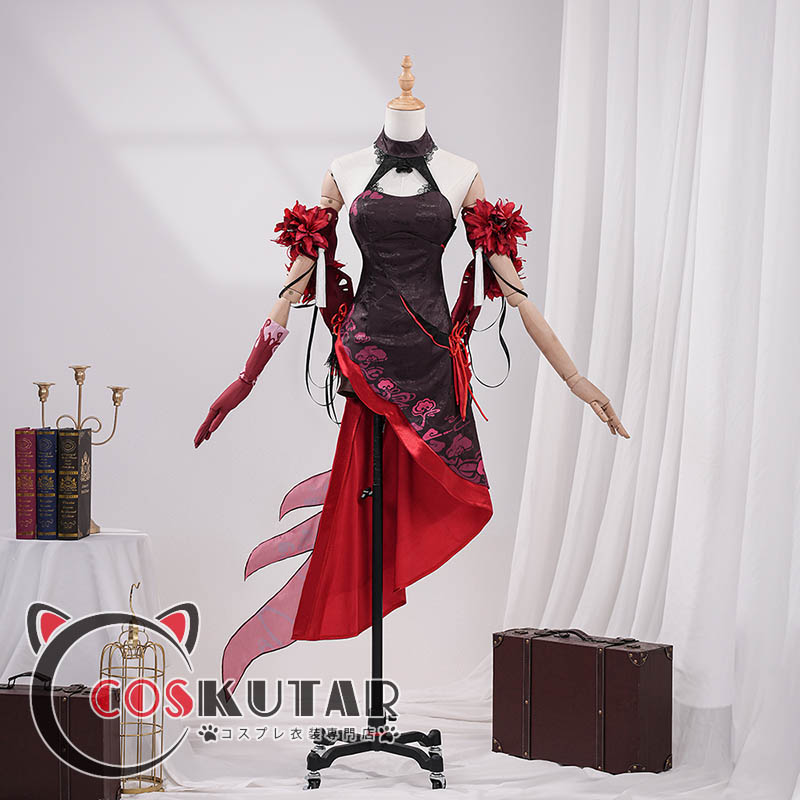 画像2:  崩壊3rd 双生の彼岸花  墨染の鏡華 ゼーレ・フェレライ コスプレ衣装 (2)