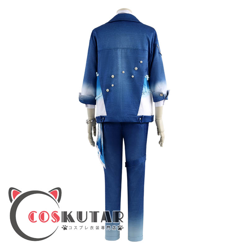 画像4: あんさんぶるスターズ!Ensemble Stars! 10周年 第3弾 Neptu Deep into you 神崎颯馬 乙狩アドニス 月永レオ 青葉つむぎ コスプレ衣装  (4)