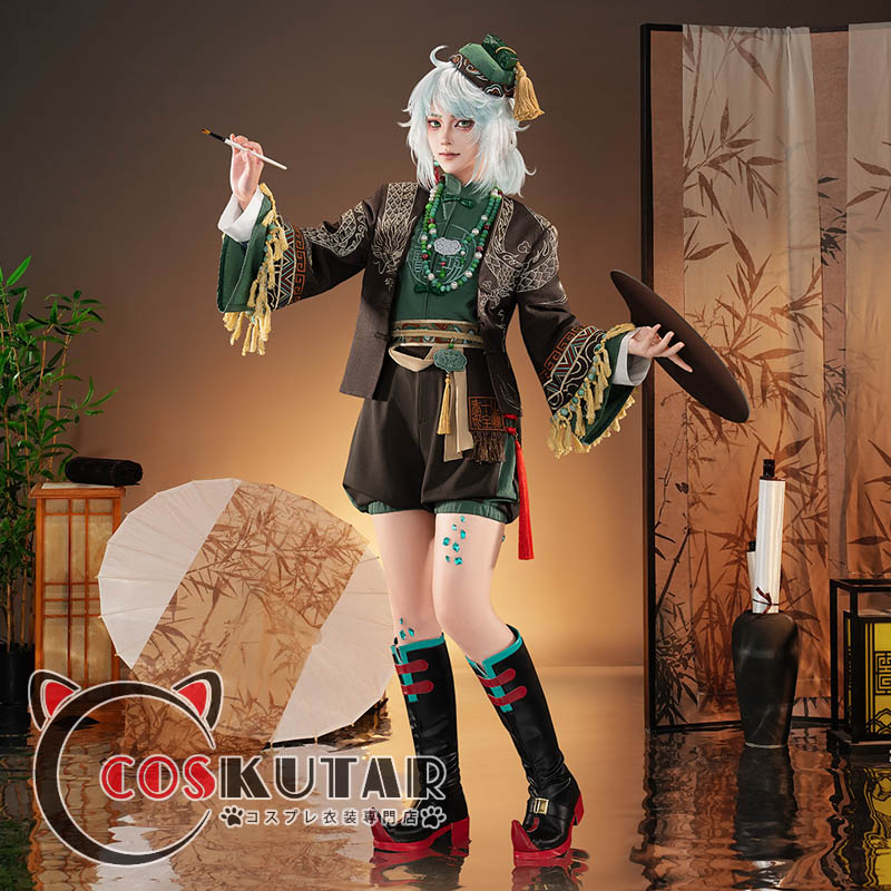 画像1: 第五人格 IdentityV 掌中の刻印 画家 エドガー・ワルデン コスプレ衣装Ver2 (1)